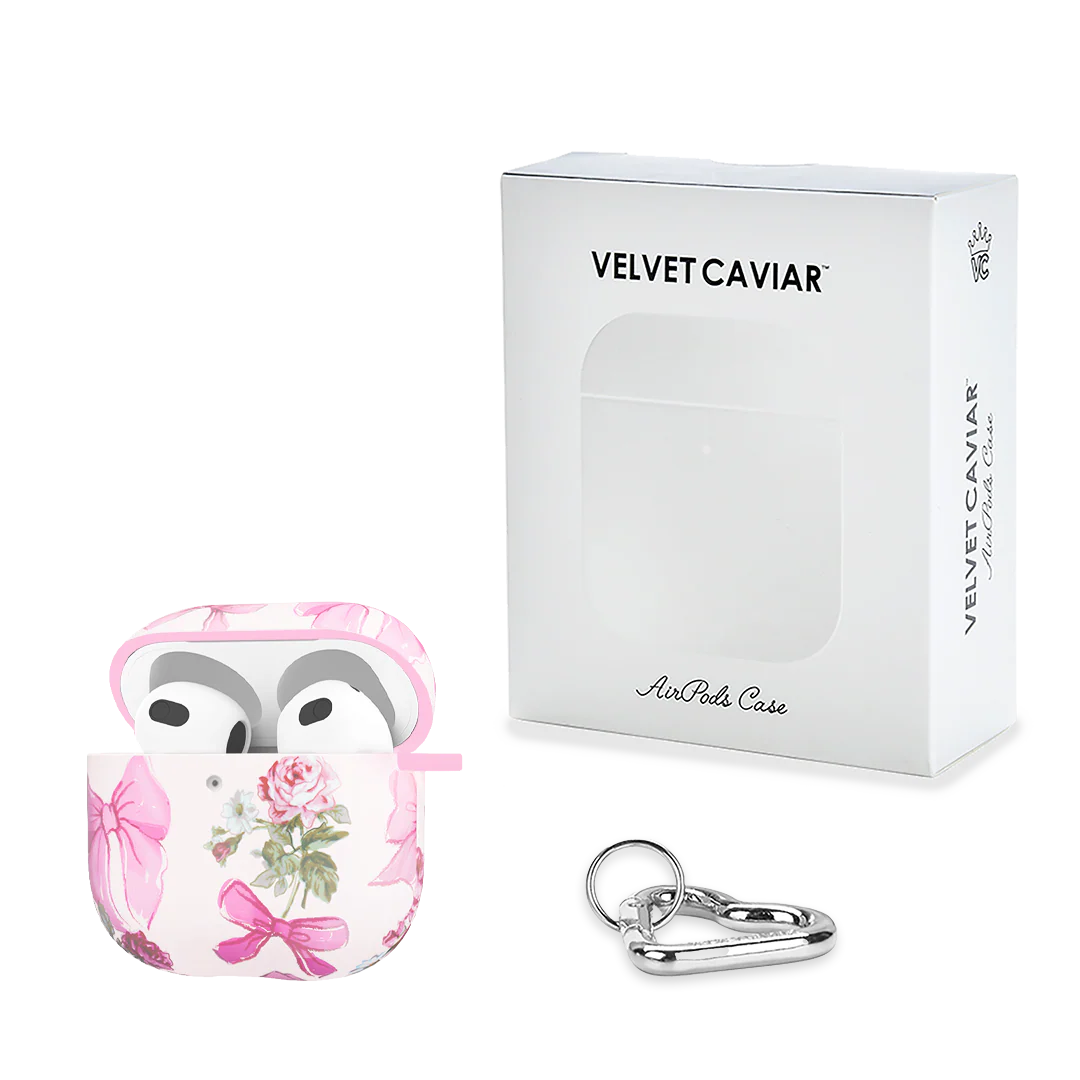 Posie Pink Bow AirPod Case - Image 20