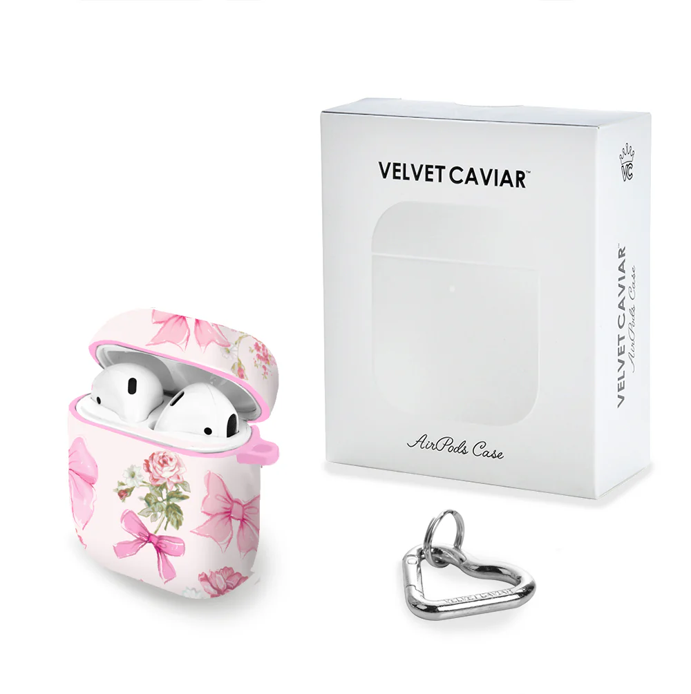 Posie Pink Bow AirPod Case - Image 5