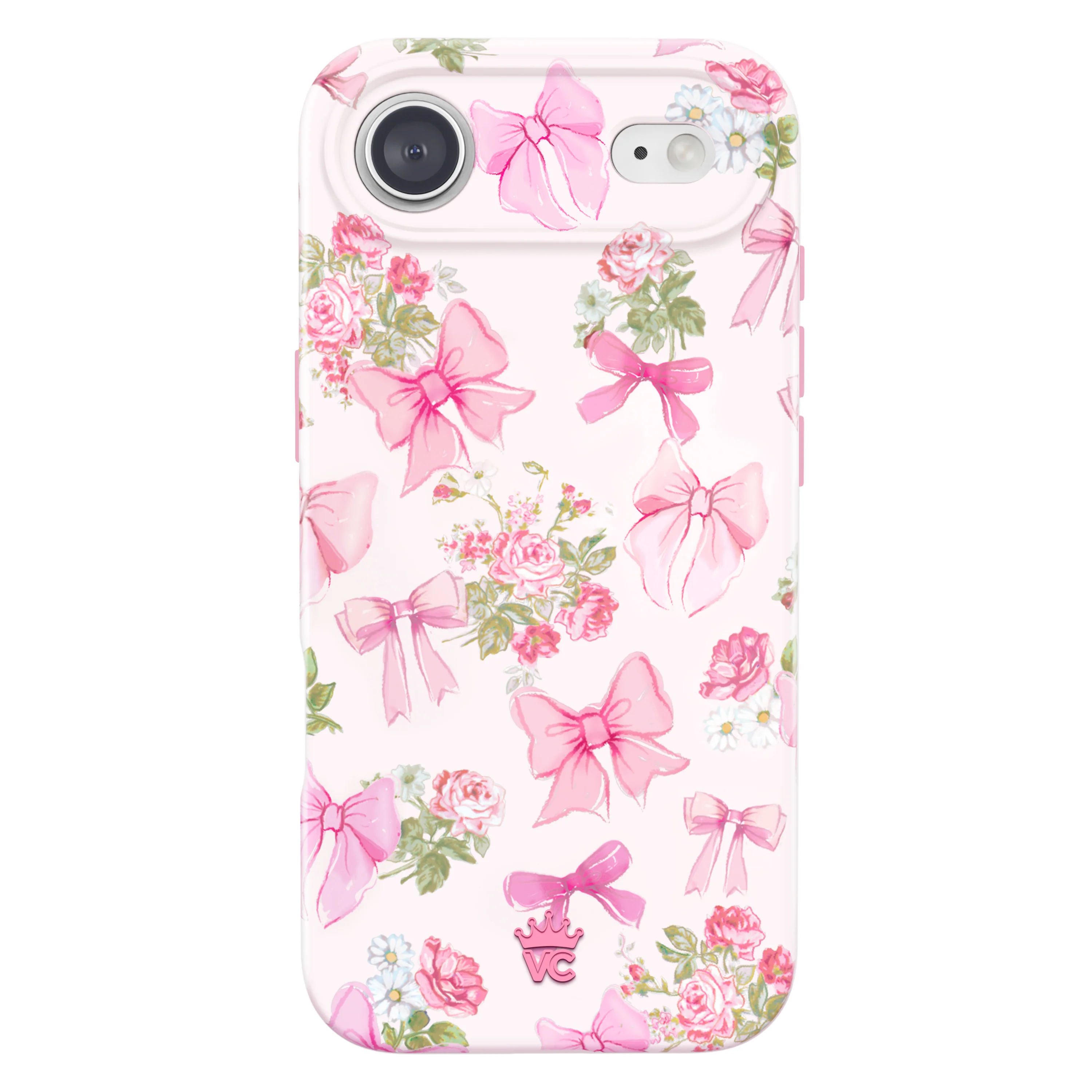 Posie Pink Bow iPhone Case - Image 101