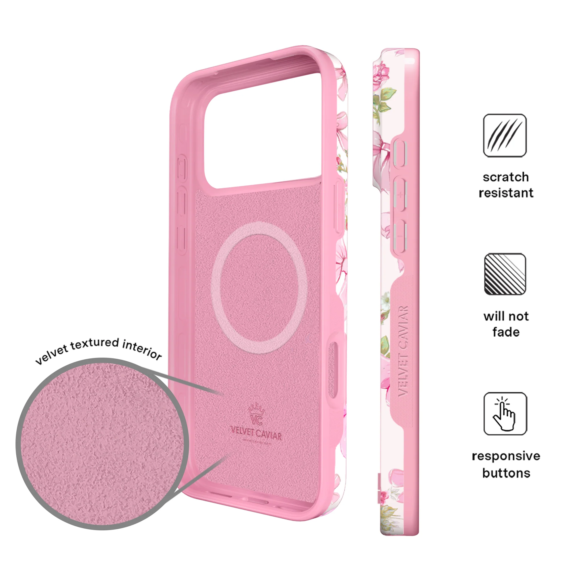Posie Pink Bow iPhone Case - Image 120