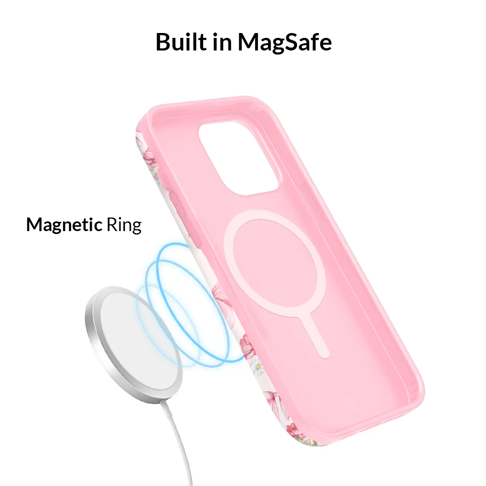 Posie Pink Bow iPhone Case - Image 60