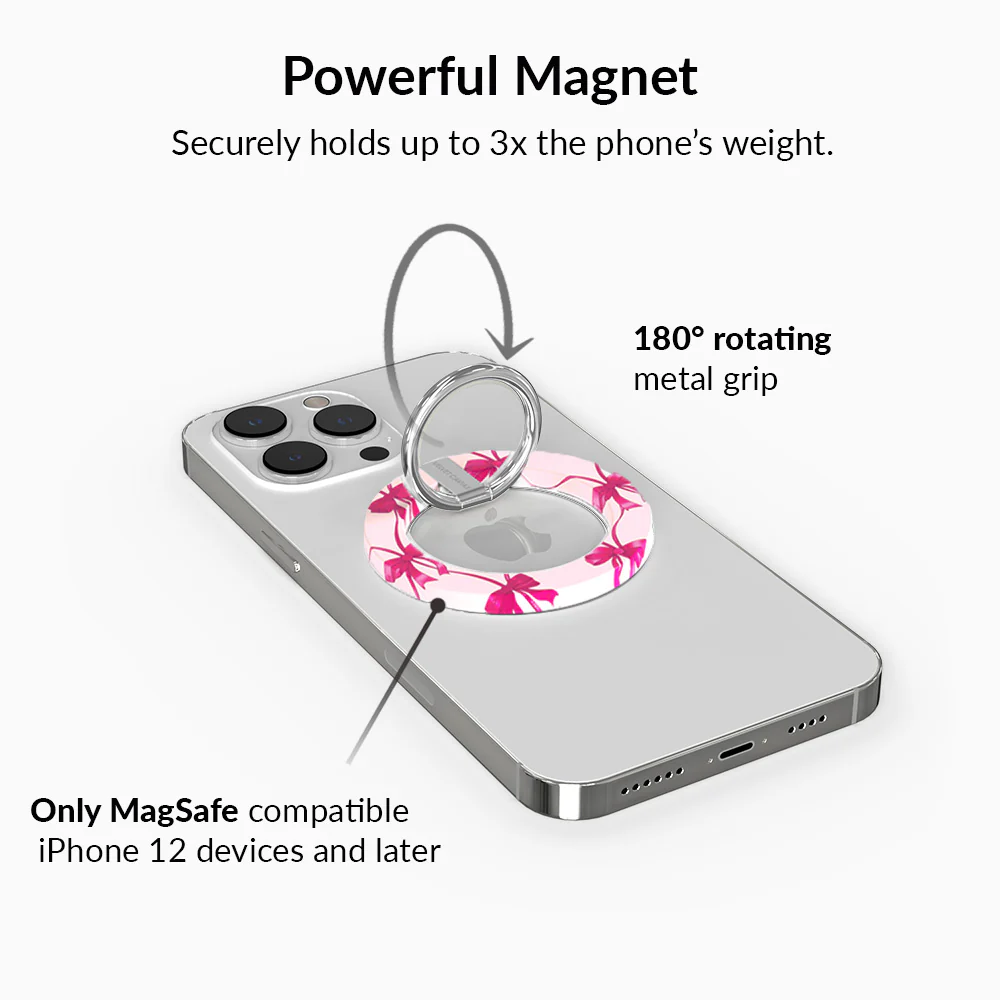 Ballerina Bows MagSafe Grip Ring - Image 3