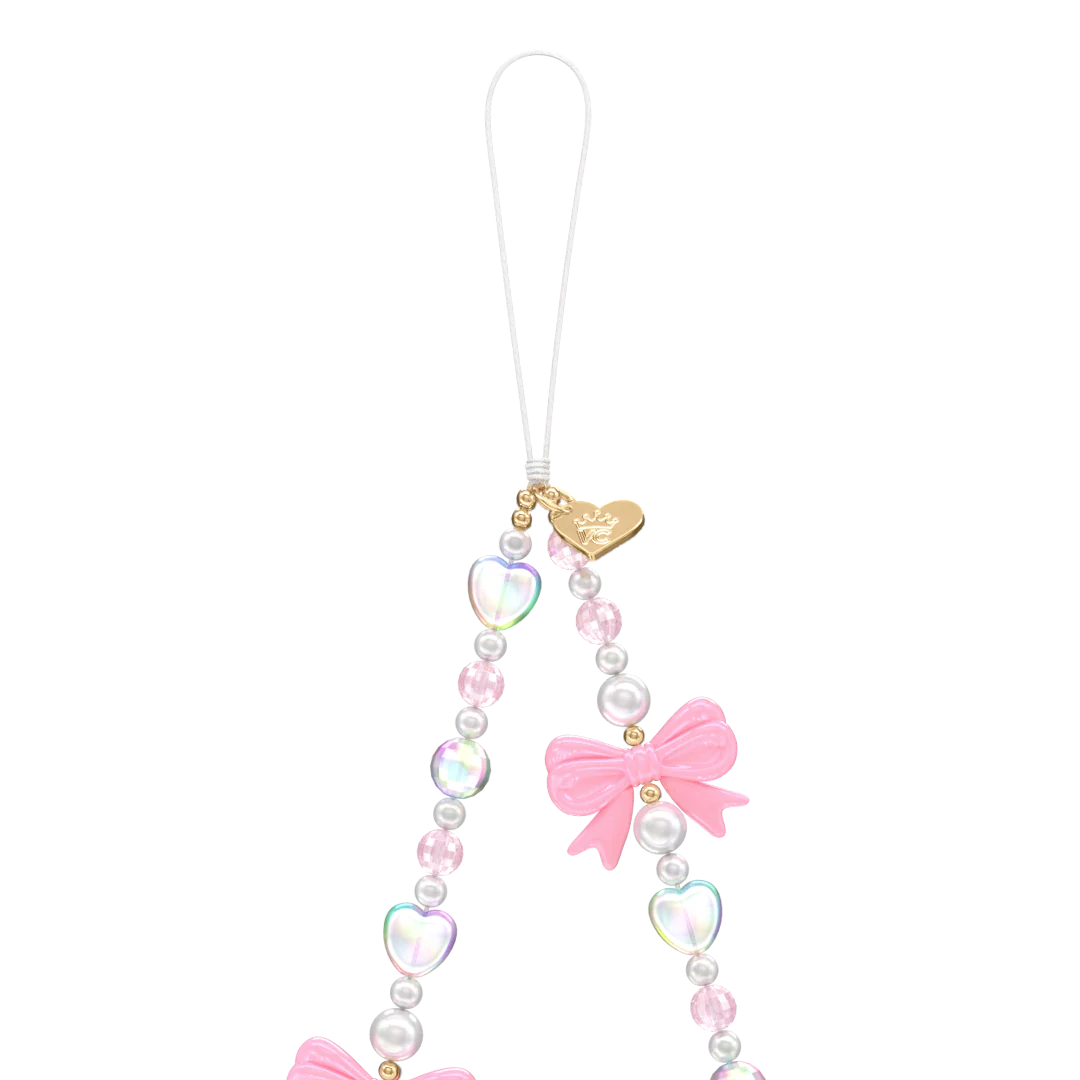 Pink Bow Phone Charm - Image 4