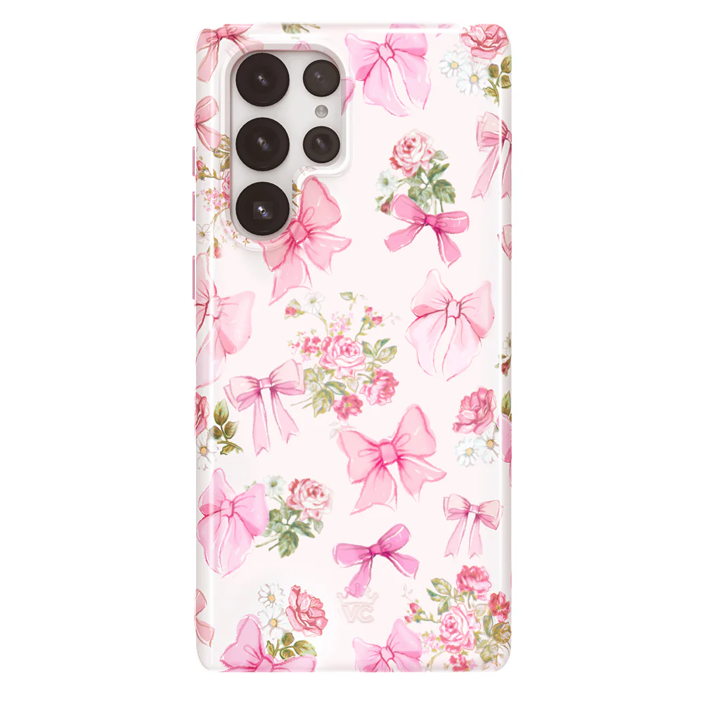 Posie Pink Bow Samsung Case - Image 11