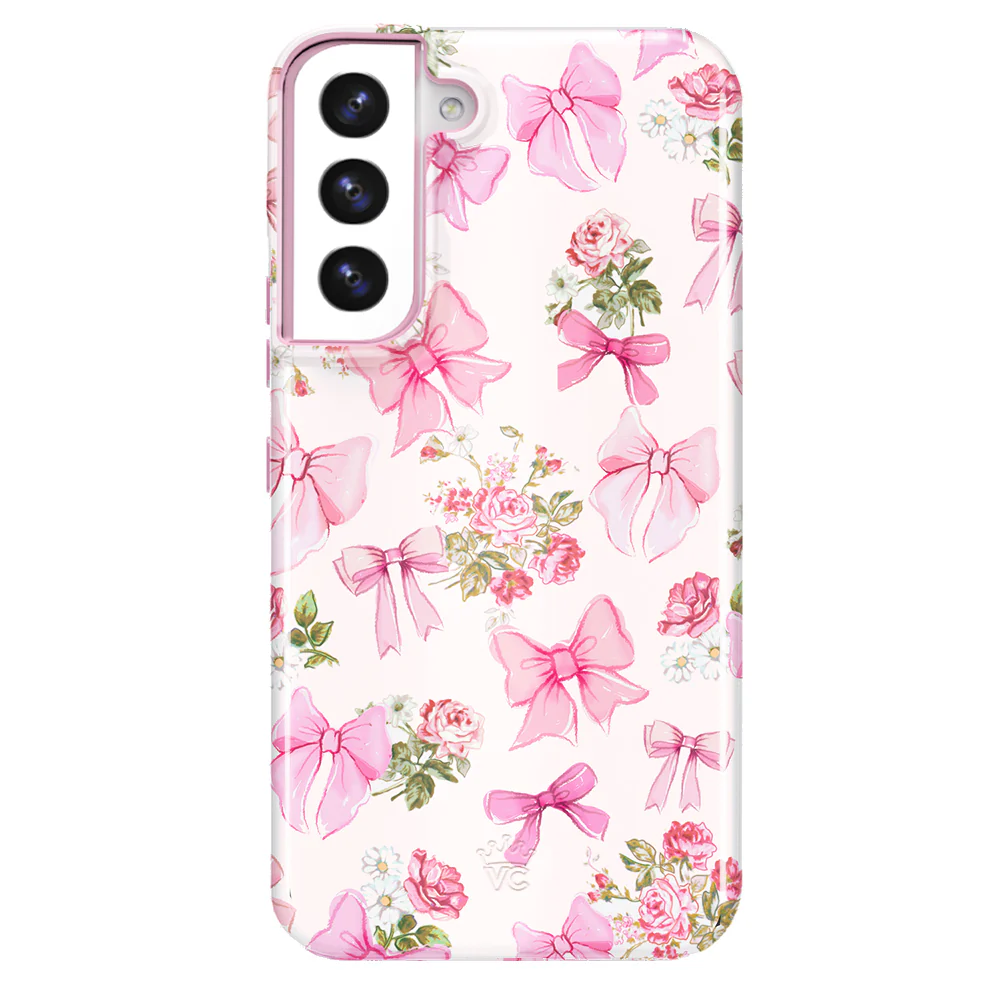 Posie Pink Bow Samsung Case - Image 16