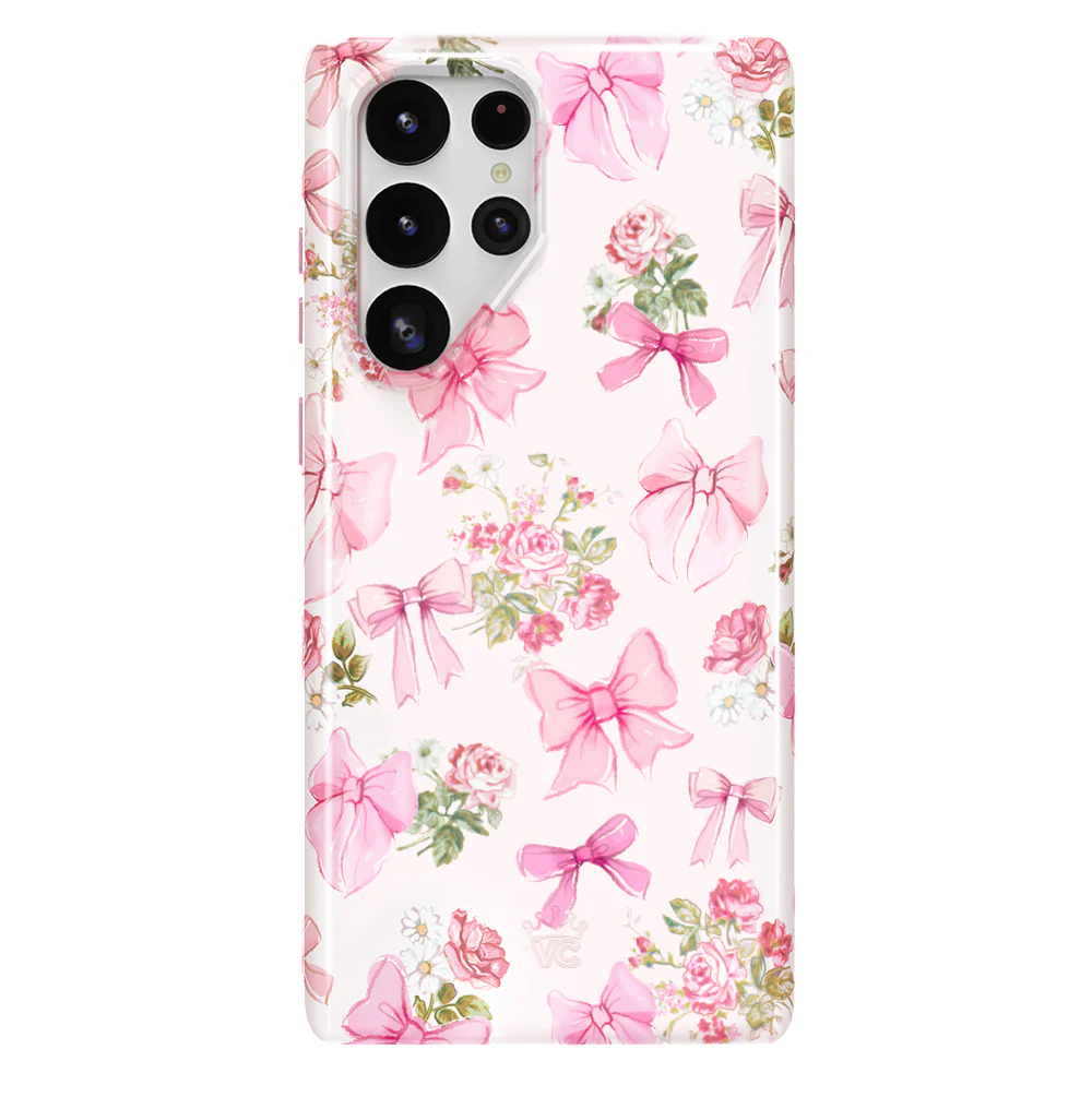 Posie Pink Bow Samsung Case - Image 26