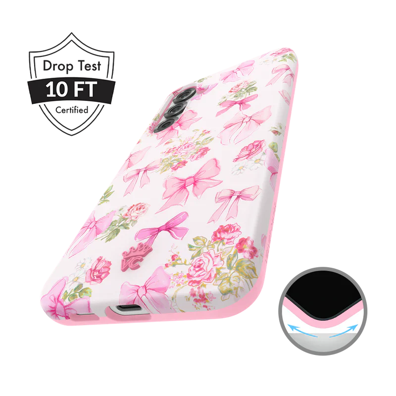 Posie Pink Bow Samsung Case - Image 54