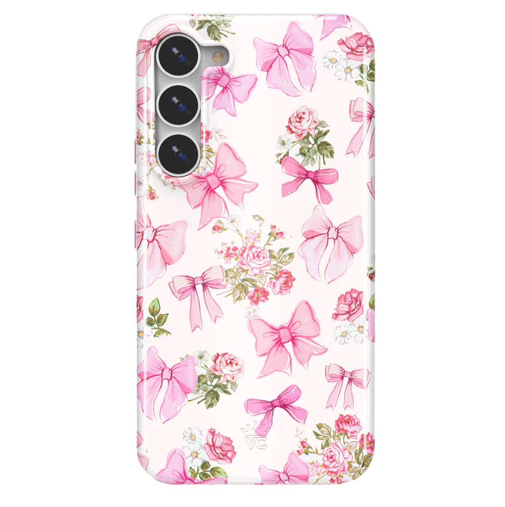 Posie Pink Bow Samsung Case - Image 6