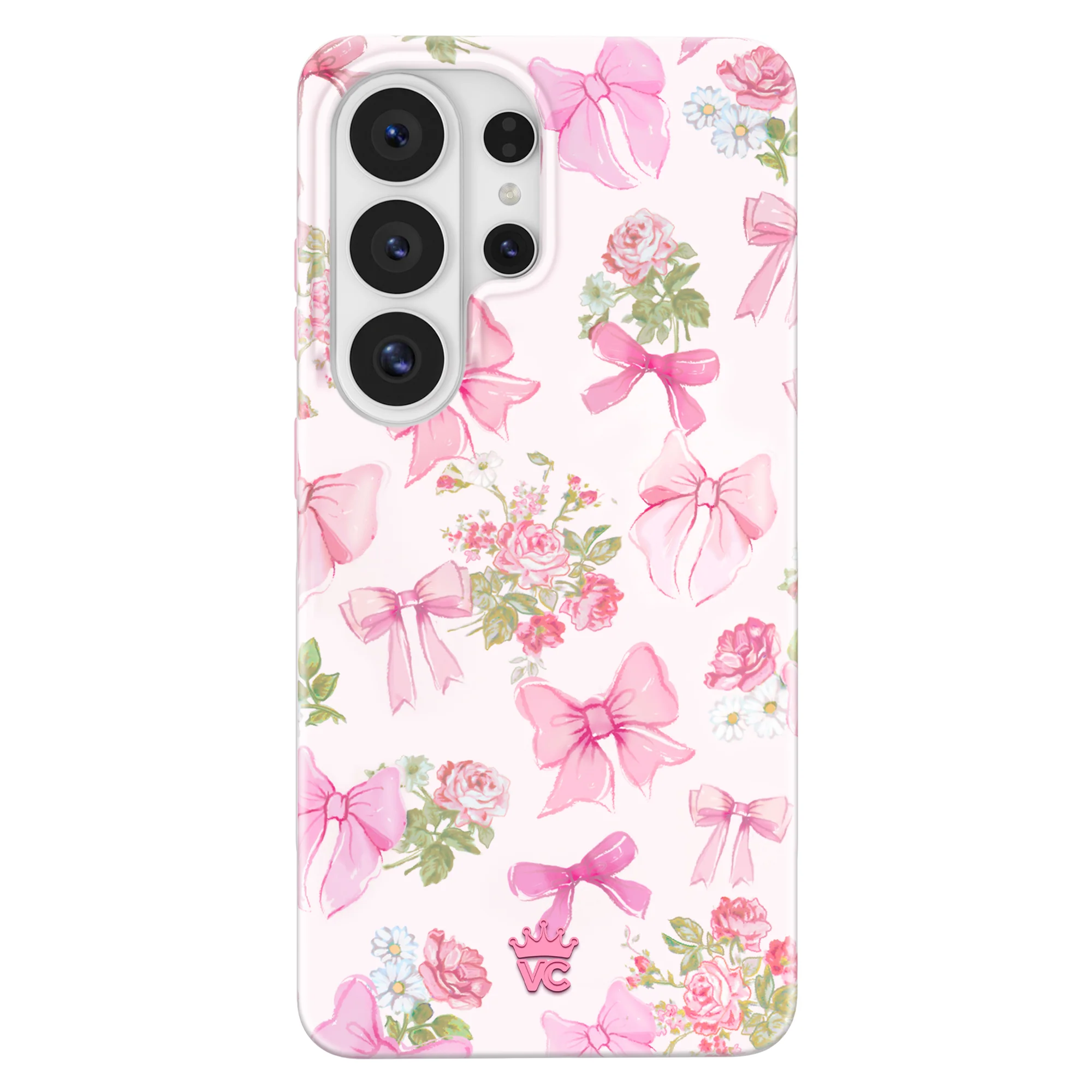 Posie Pink Bow Samsung Case - Image 66