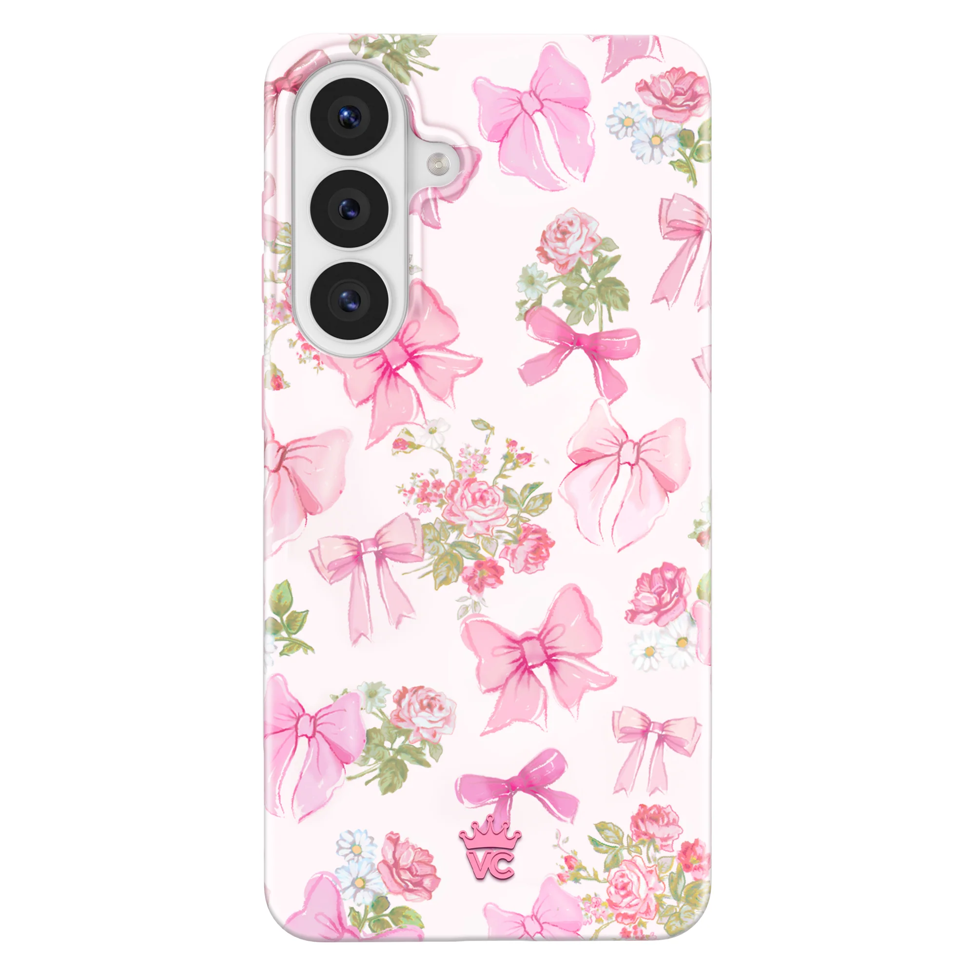 Posie Pink Bow Samsung Case - Image 71