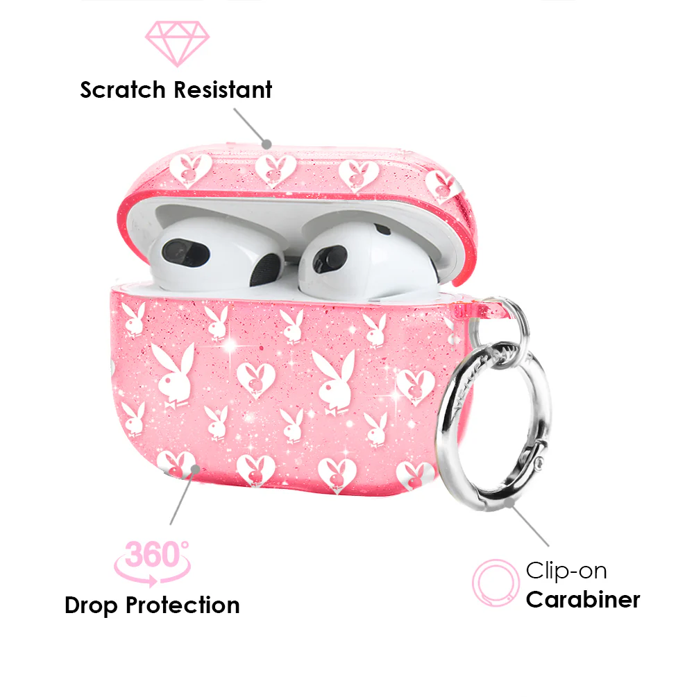 Playboy Pink Bunny AirPod Case - Image 13