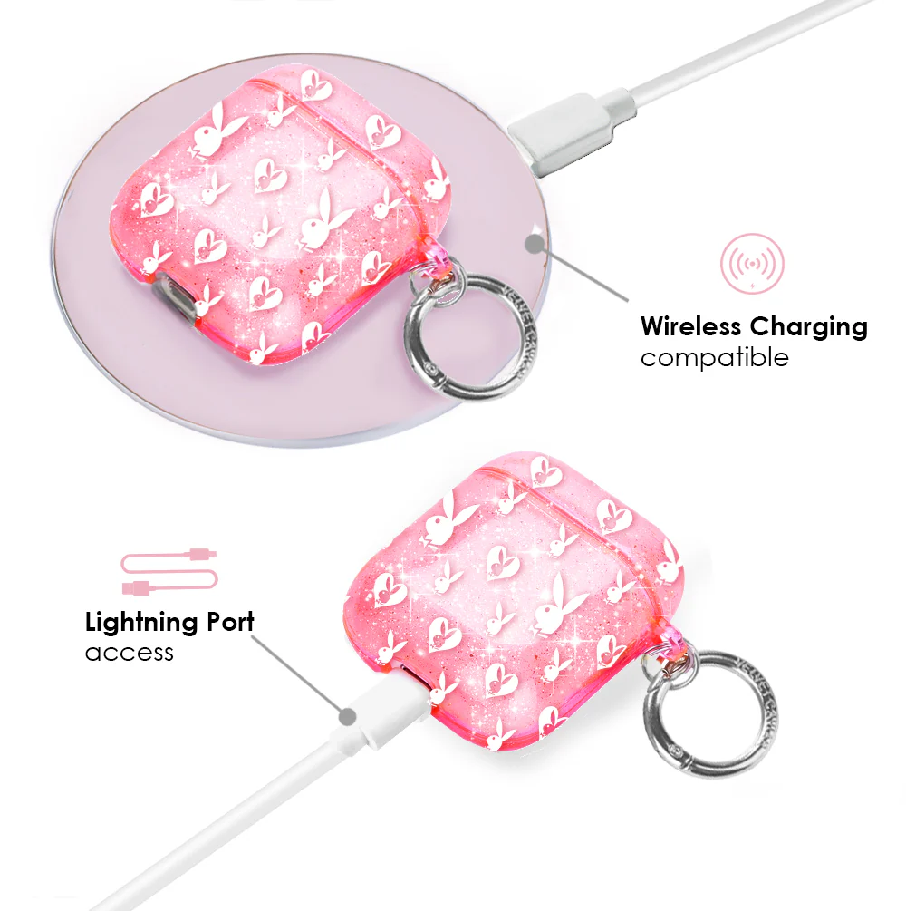 Playboy Pink Bunny AirPod Case - Image 4