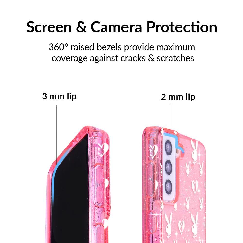 Playboy Pink Bunny Glitter Samsung Case - Image 27