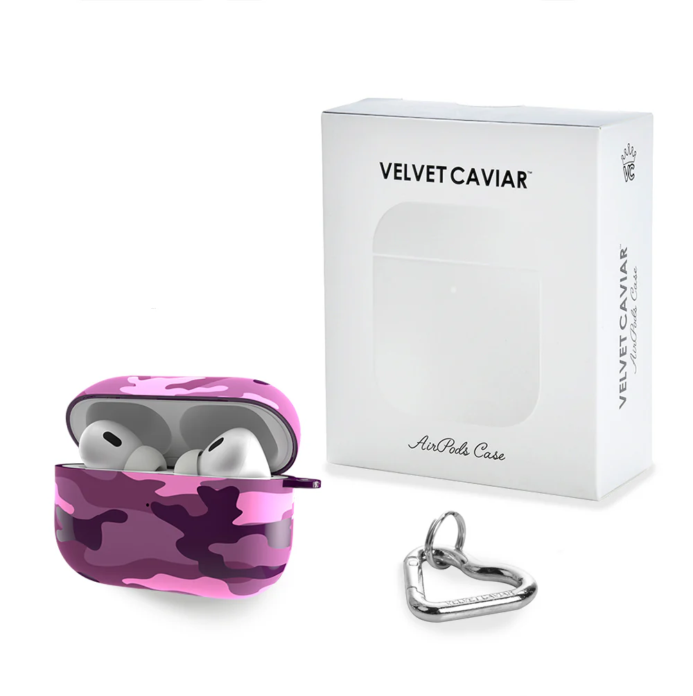 Magenta Camo AirPod Case - Image 10
