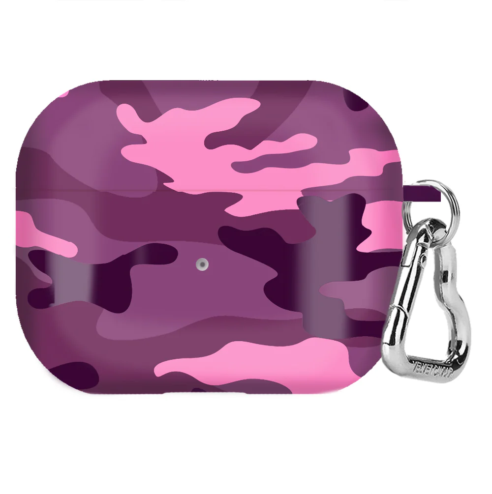 Magenta Camo AirPod Case - Image 11