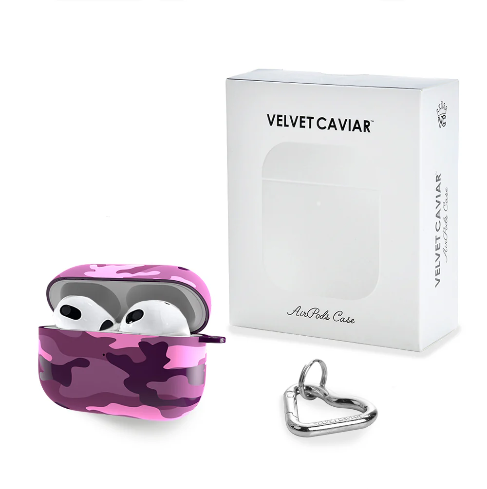 Magenta Camo AirPod Case - Image 15