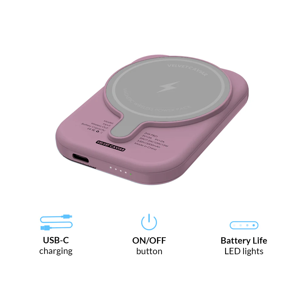 Magenta Camo MagSafe Battery Power Pack - Image 6