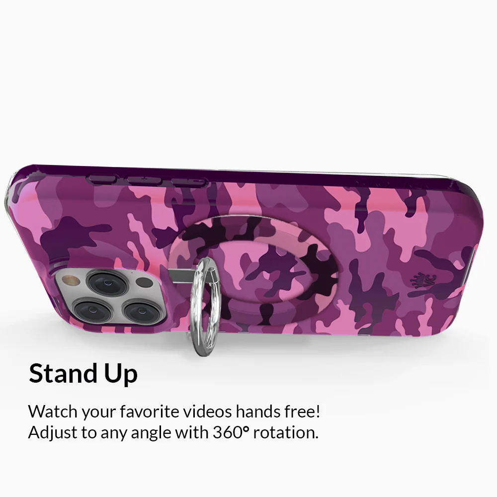 Magenta Camo MagSafe Grip Ring - Image 4