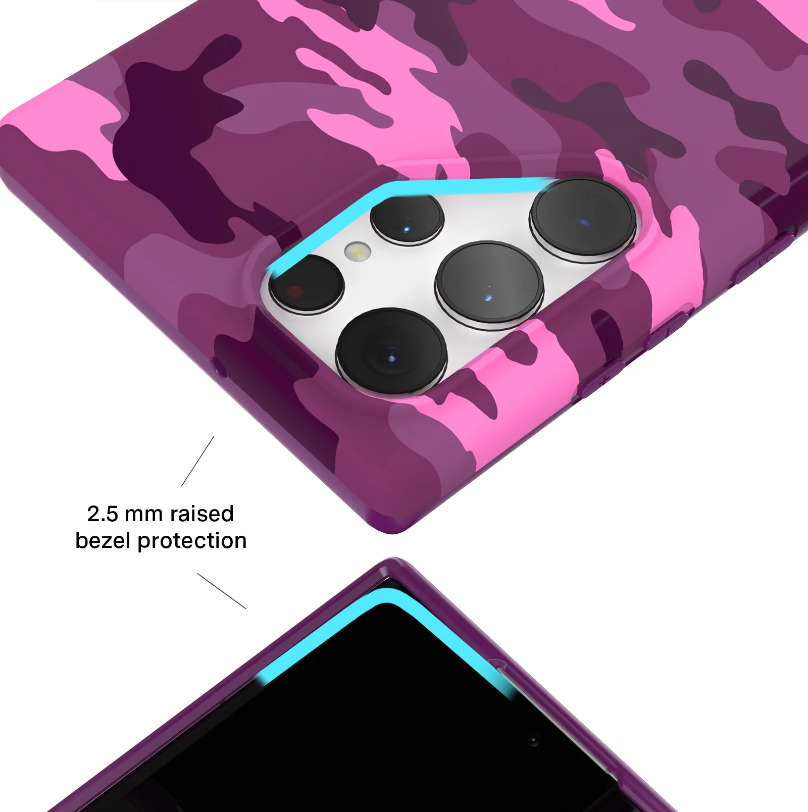 Magenta Camo Samsung Case - Image 28