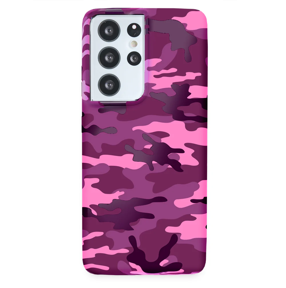 Magenta Camo Samsung Case - Image 42