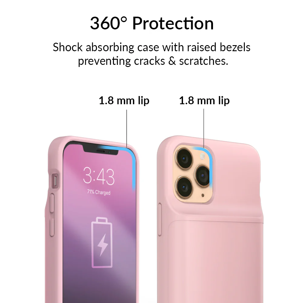 Pink iPhone Charging Case - Image 19