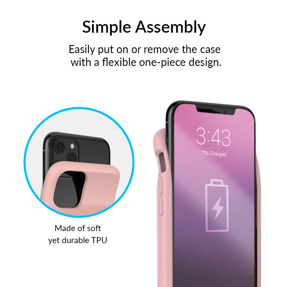 Pink iPhone Charging Case - Image 27
