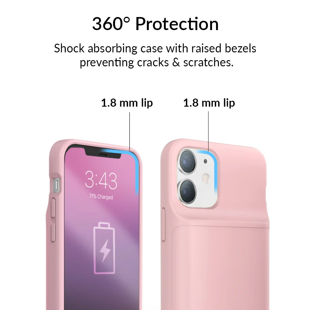 Pink iPhone Charging Case - Image 47