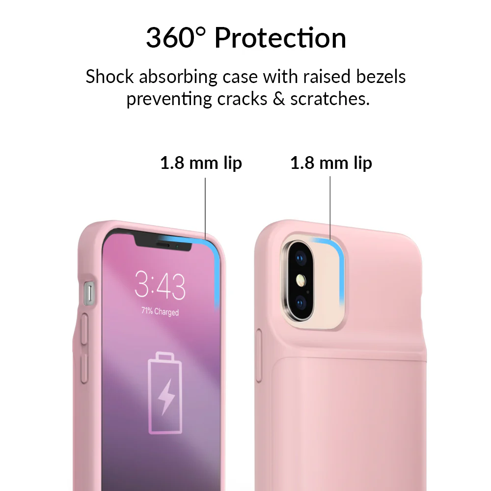 Pink iPhone Charging Case - Image 5