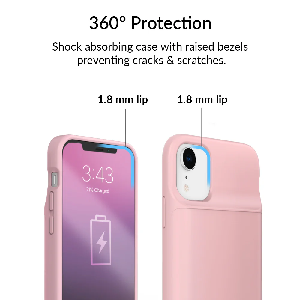 Pink iPhone Charging Case - Image 54