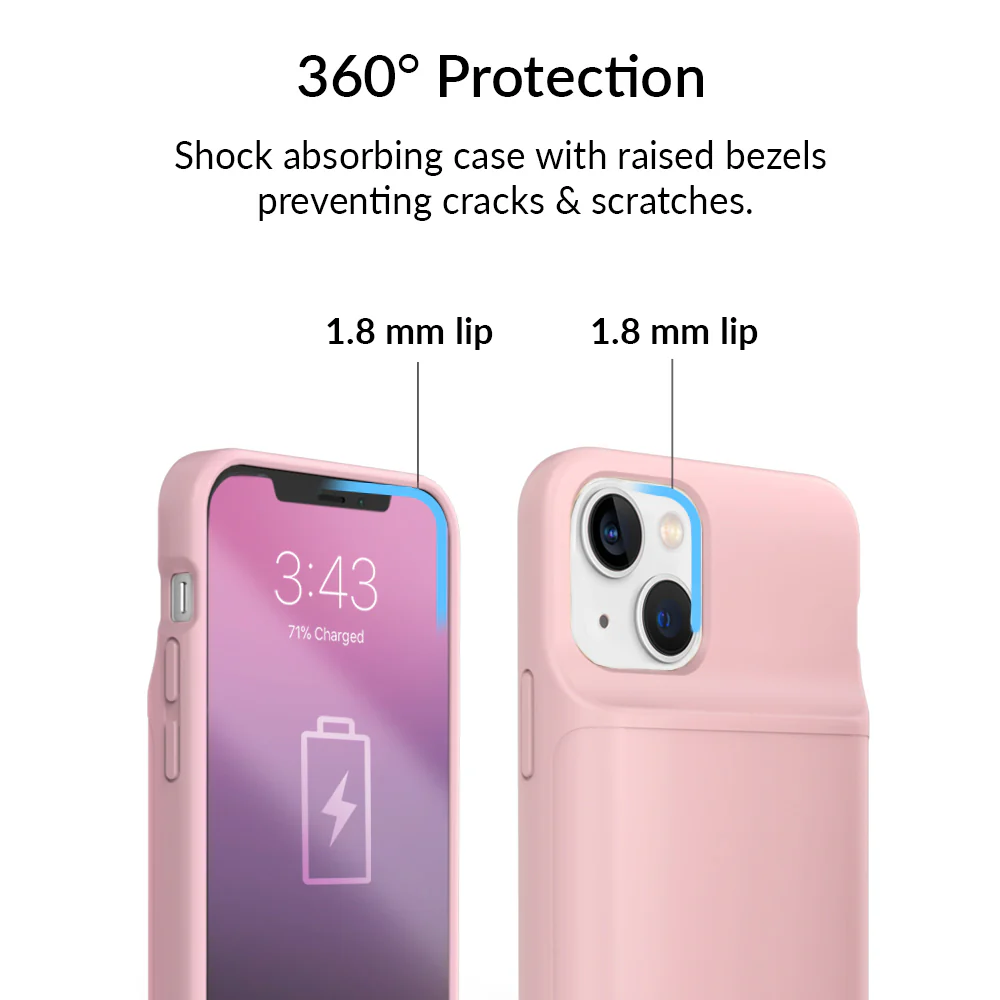 Pink iPhone Charging Case - Image 82