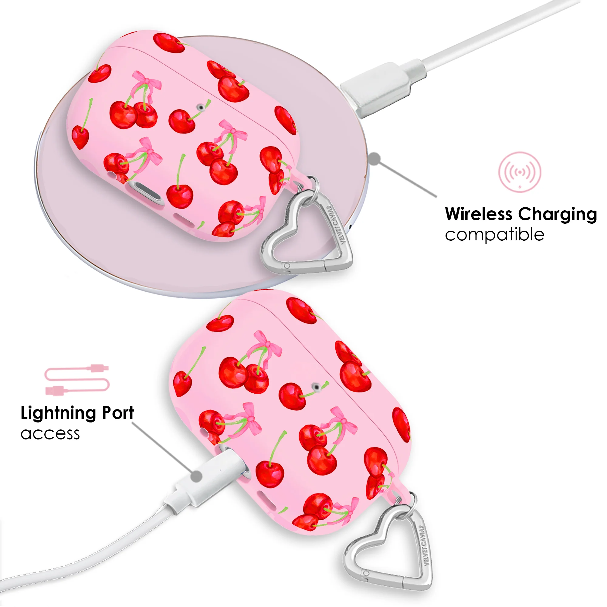 Sweet Cherry AirPod Case - Image 24