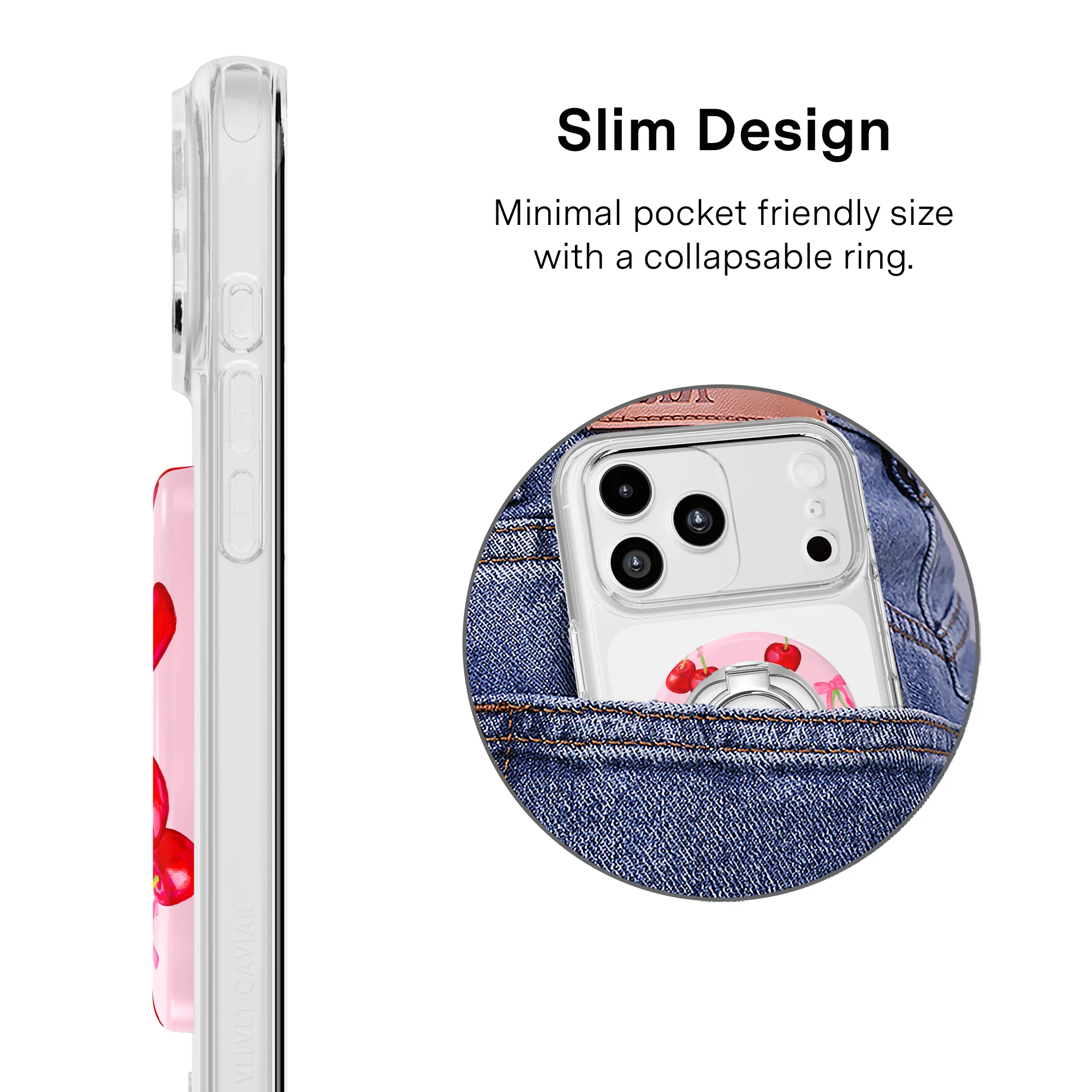 Sweet Cherry MagSafe Grip Ring - Image 3
