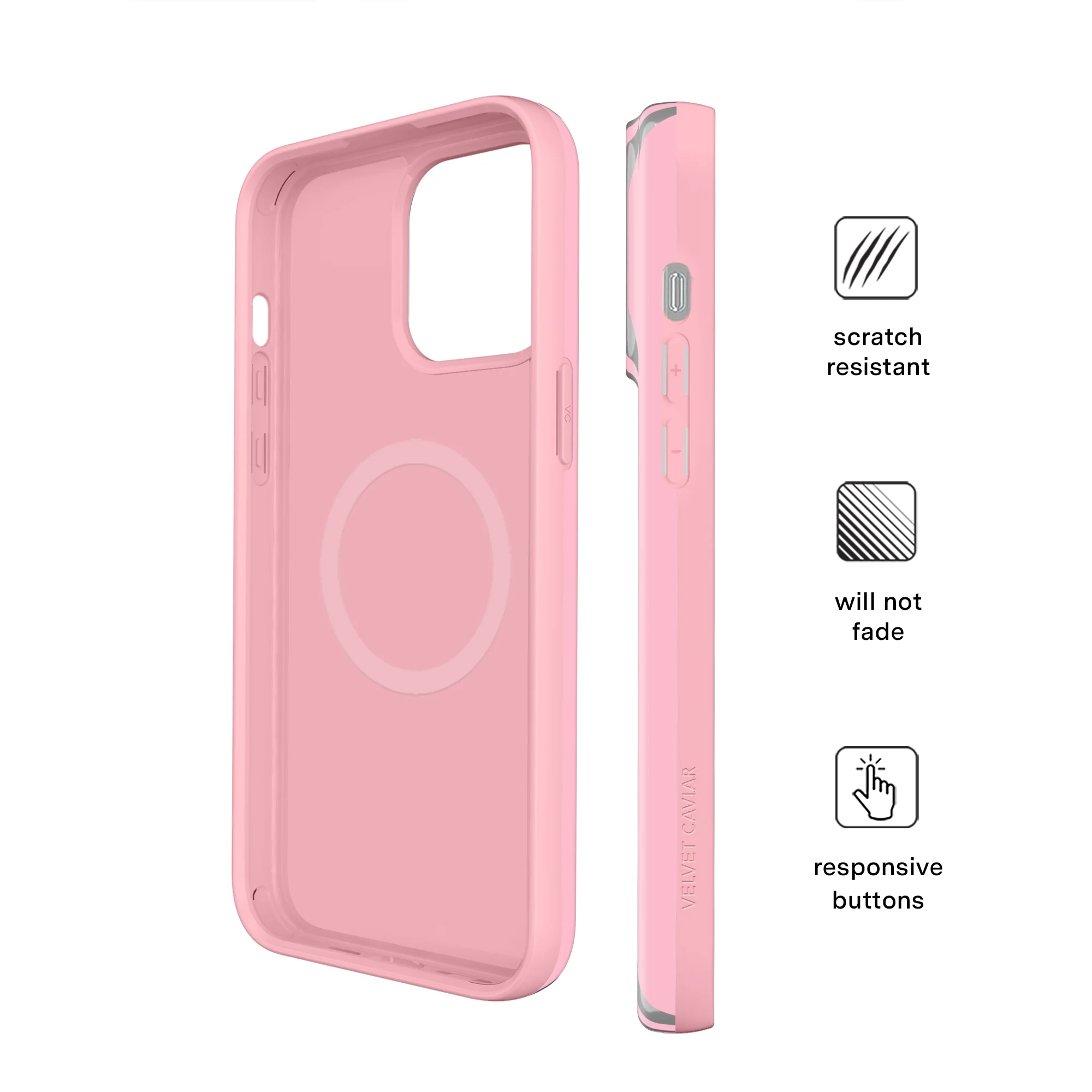 Pink Chrome Stripes iPhone Case - Image 15