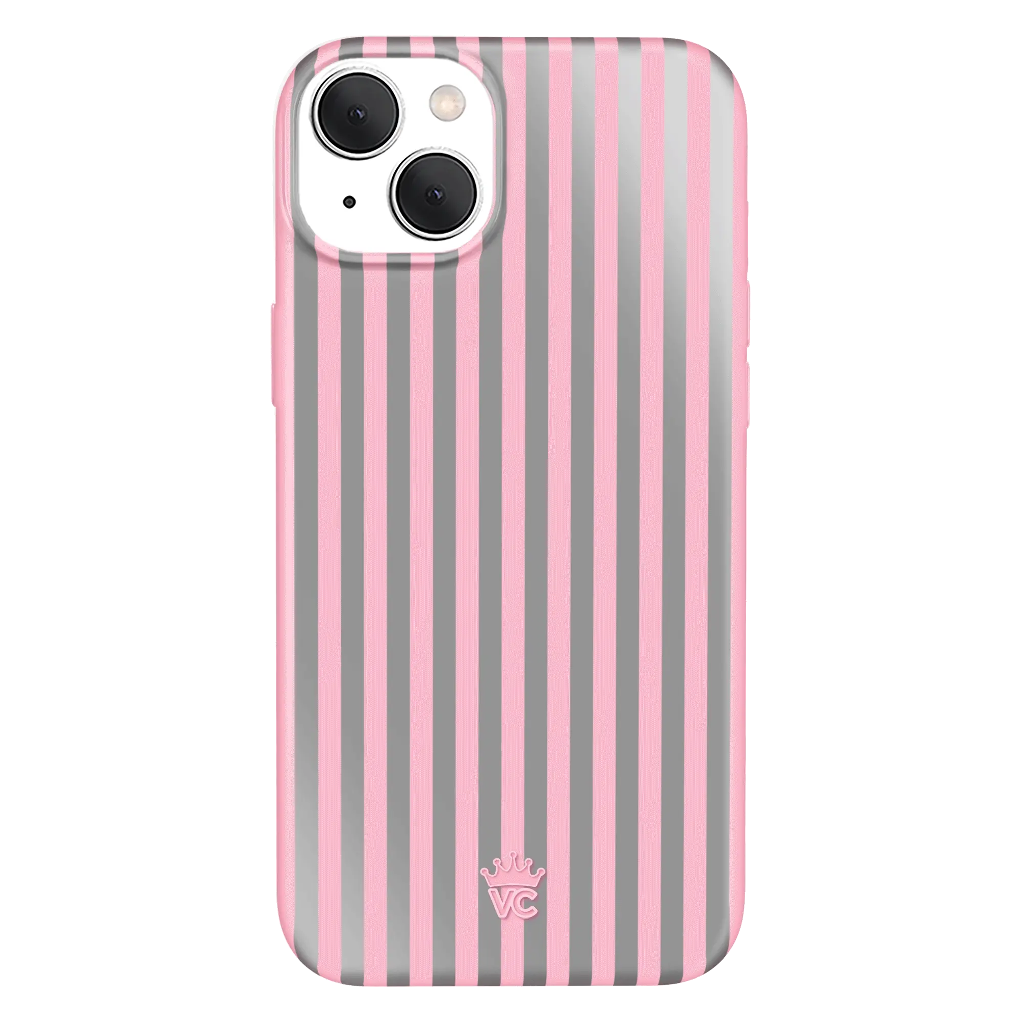 Pink Chrome Stripes iPhone Case - Image 26