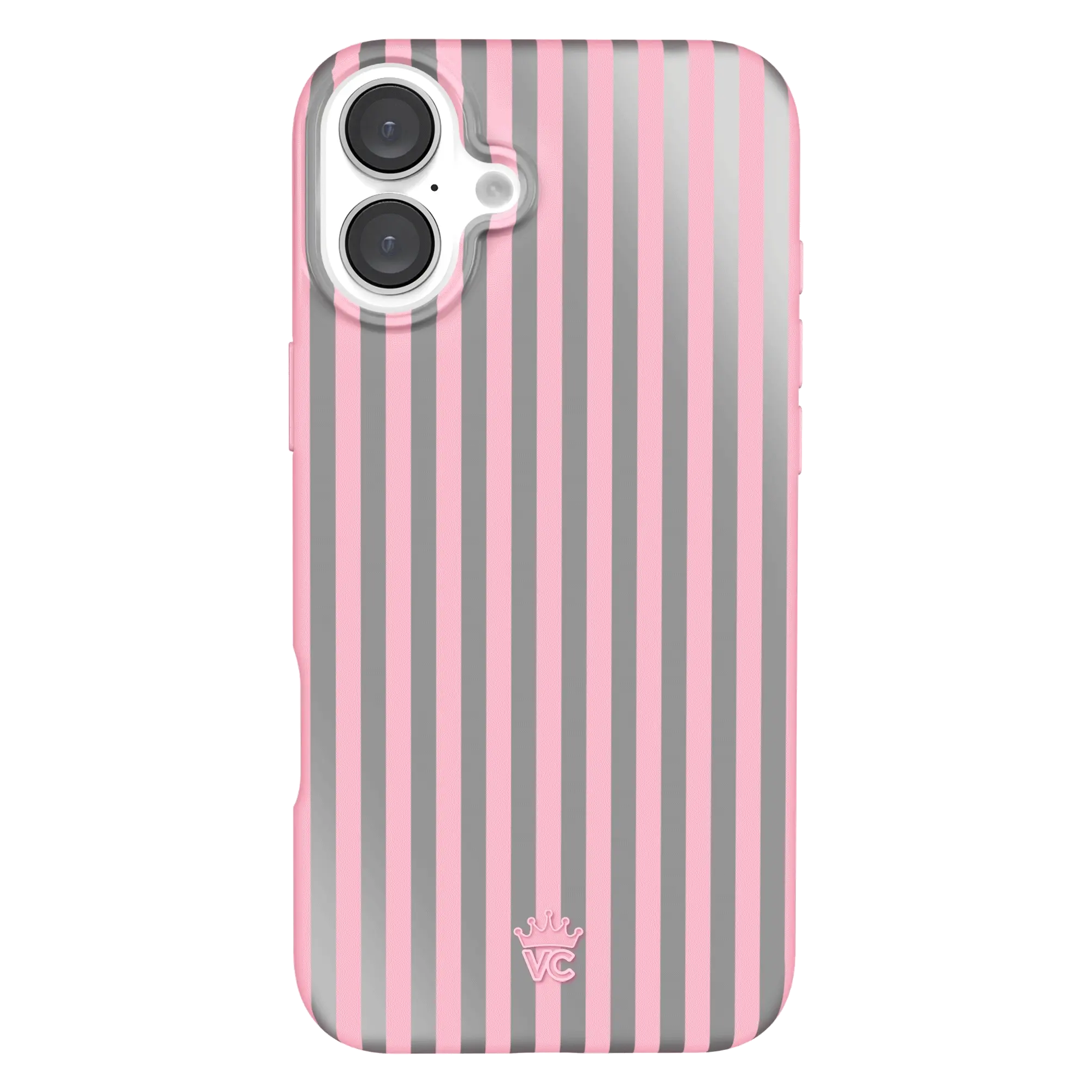 Pink Chrome Stripes iPhone Case - Image 46