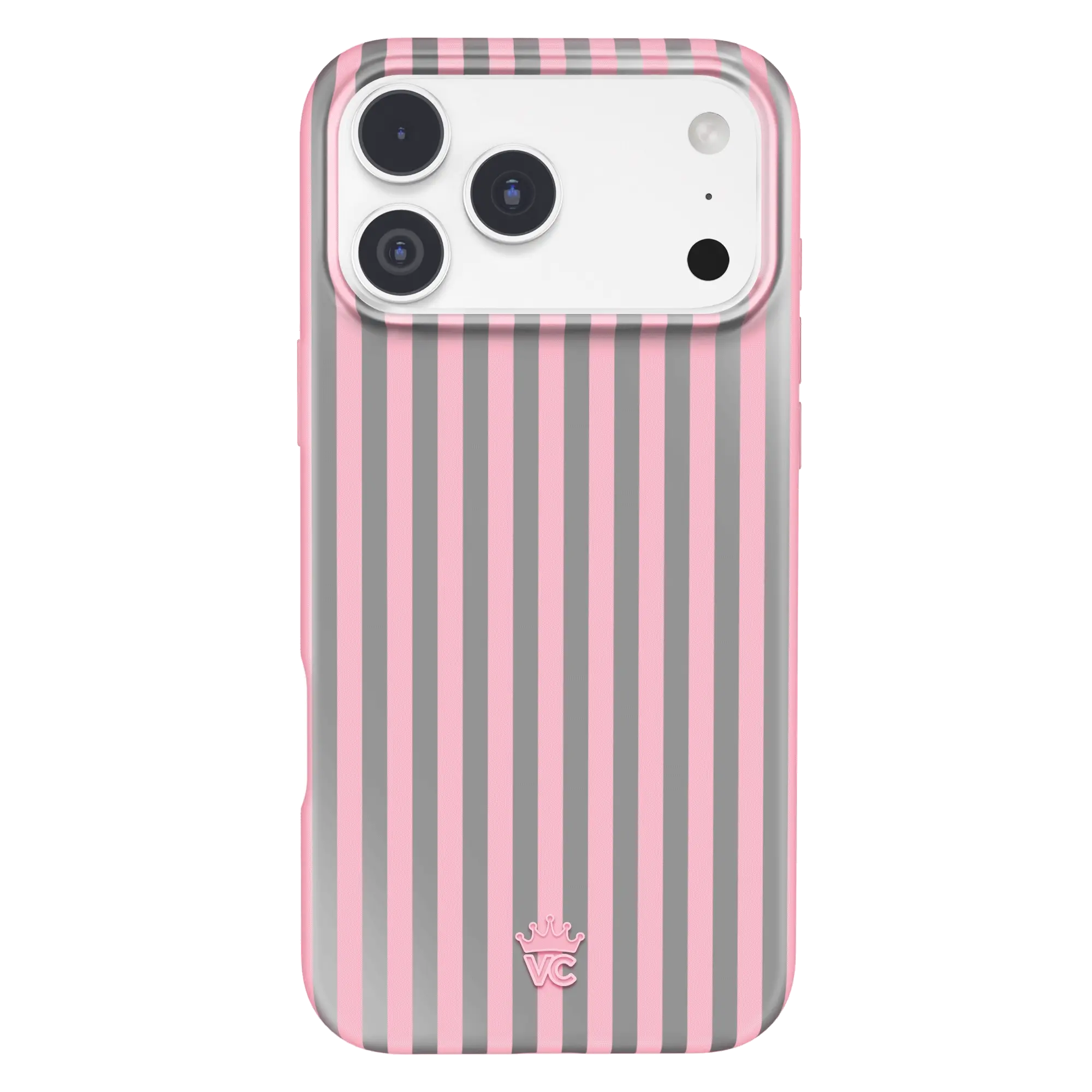 Pink Chrome Stripes iPhone Case - Image 76
