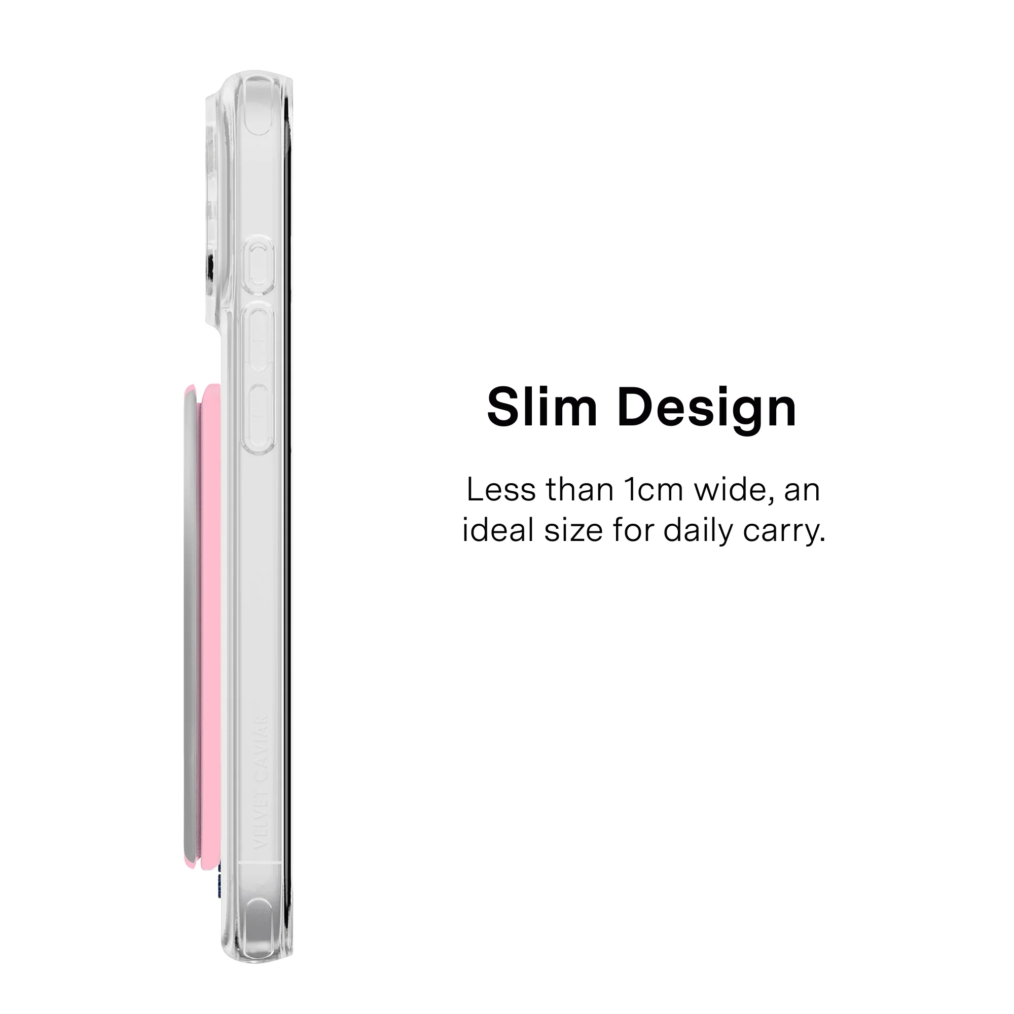 Pink Chrome Stripes MagSafe Wallet - Image 6
