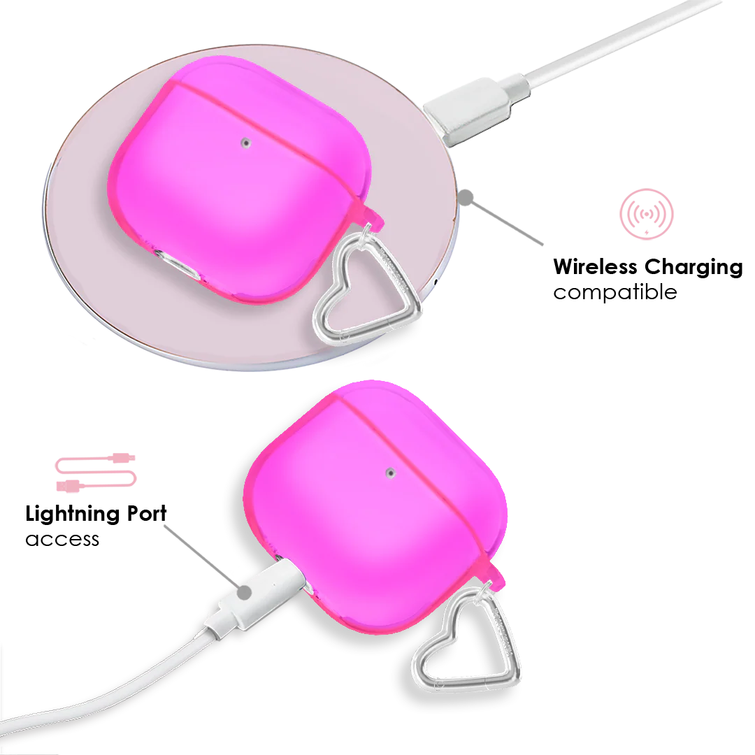 Neon Pink AirPod Case - Image 18