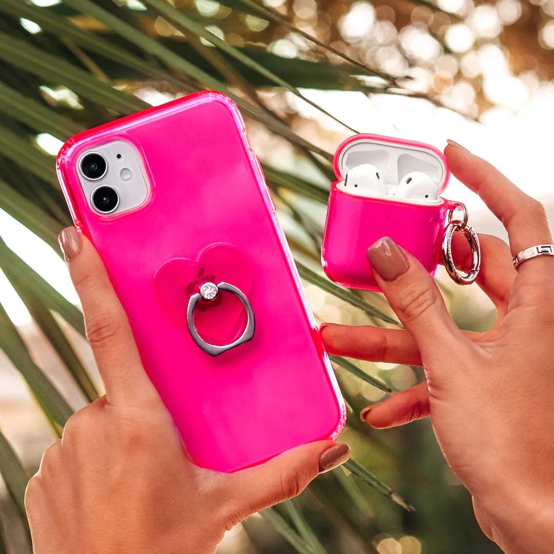 Neon Pink AirPod Case - Image 7