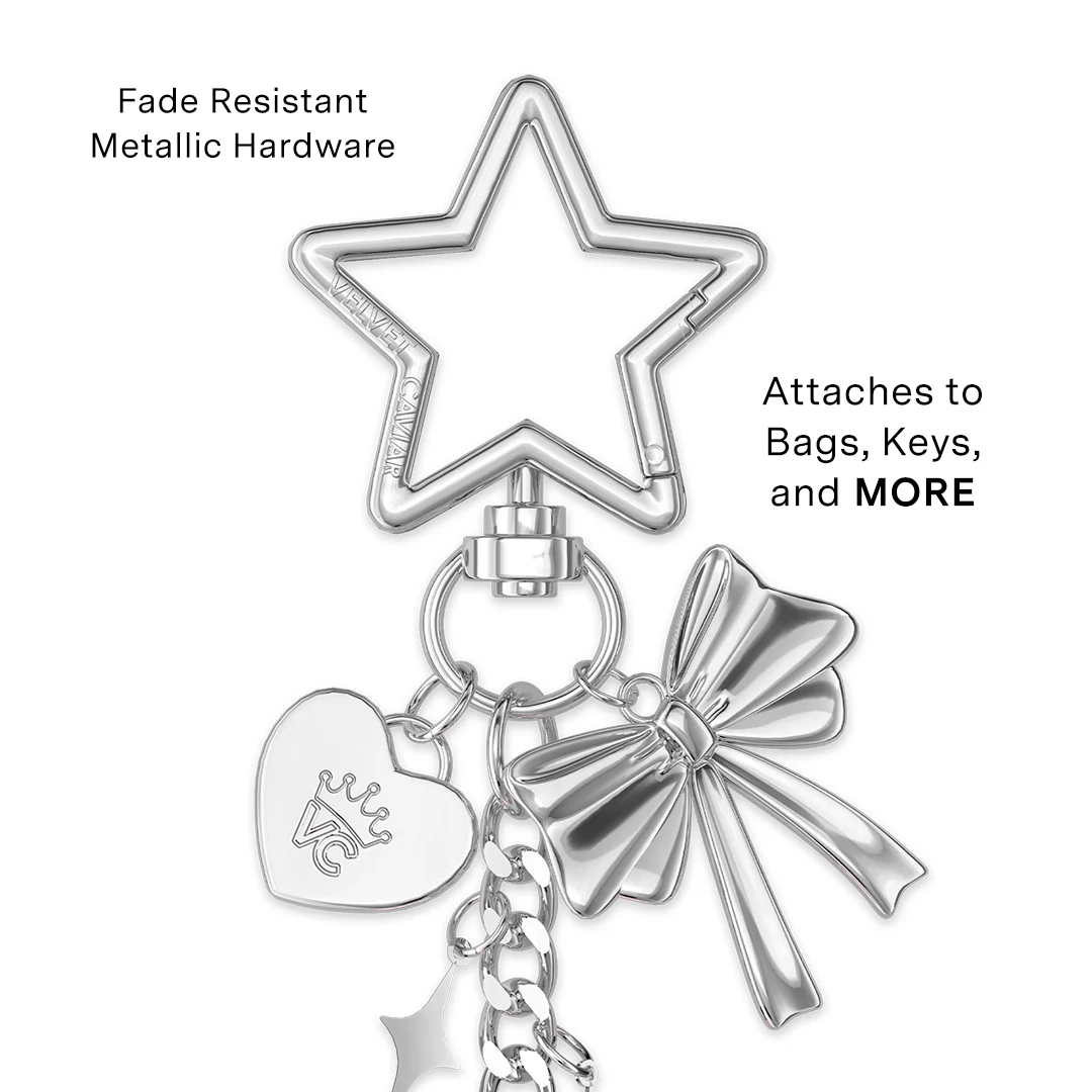 Pink Star Bag Charm - Image 4