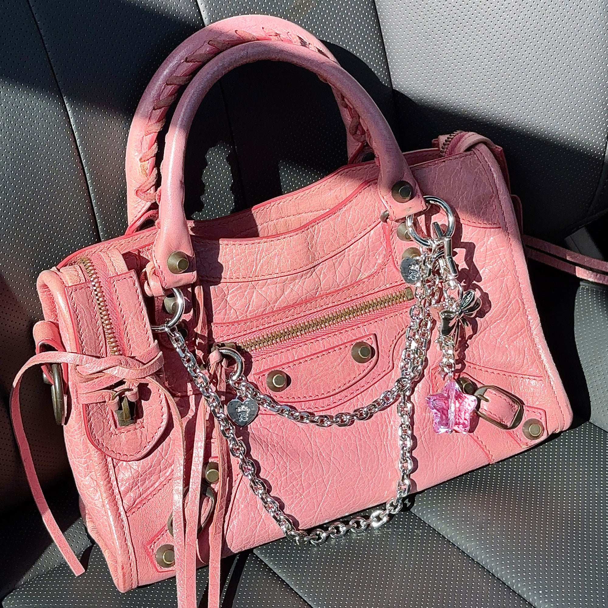 Pink Star Bag Charm - Image 5