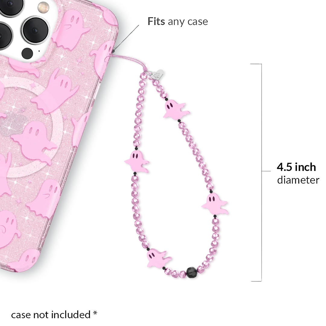 Ghosted Pink Phone Charm - Image 3