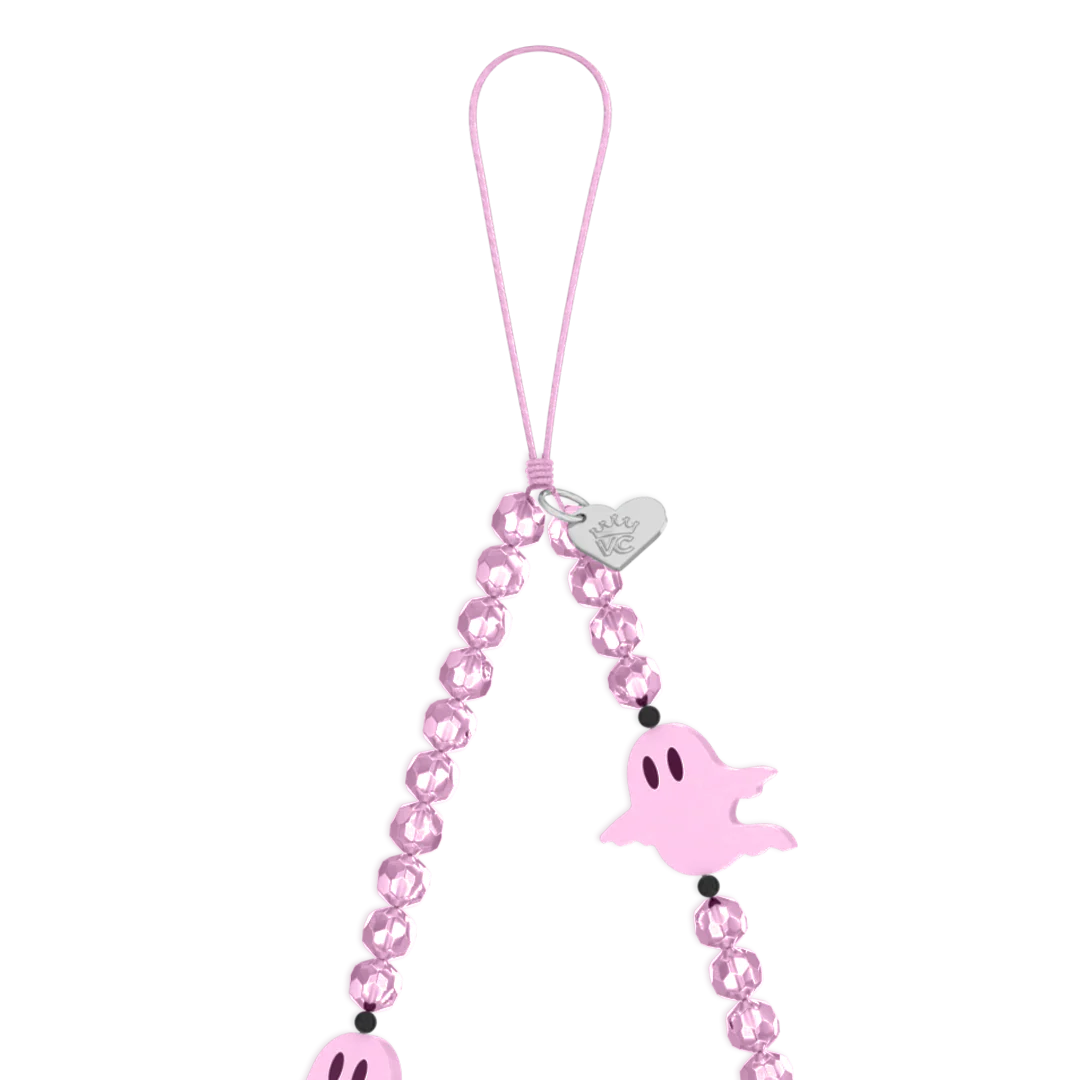 Ghosted Pink Phone Charm - Image 4