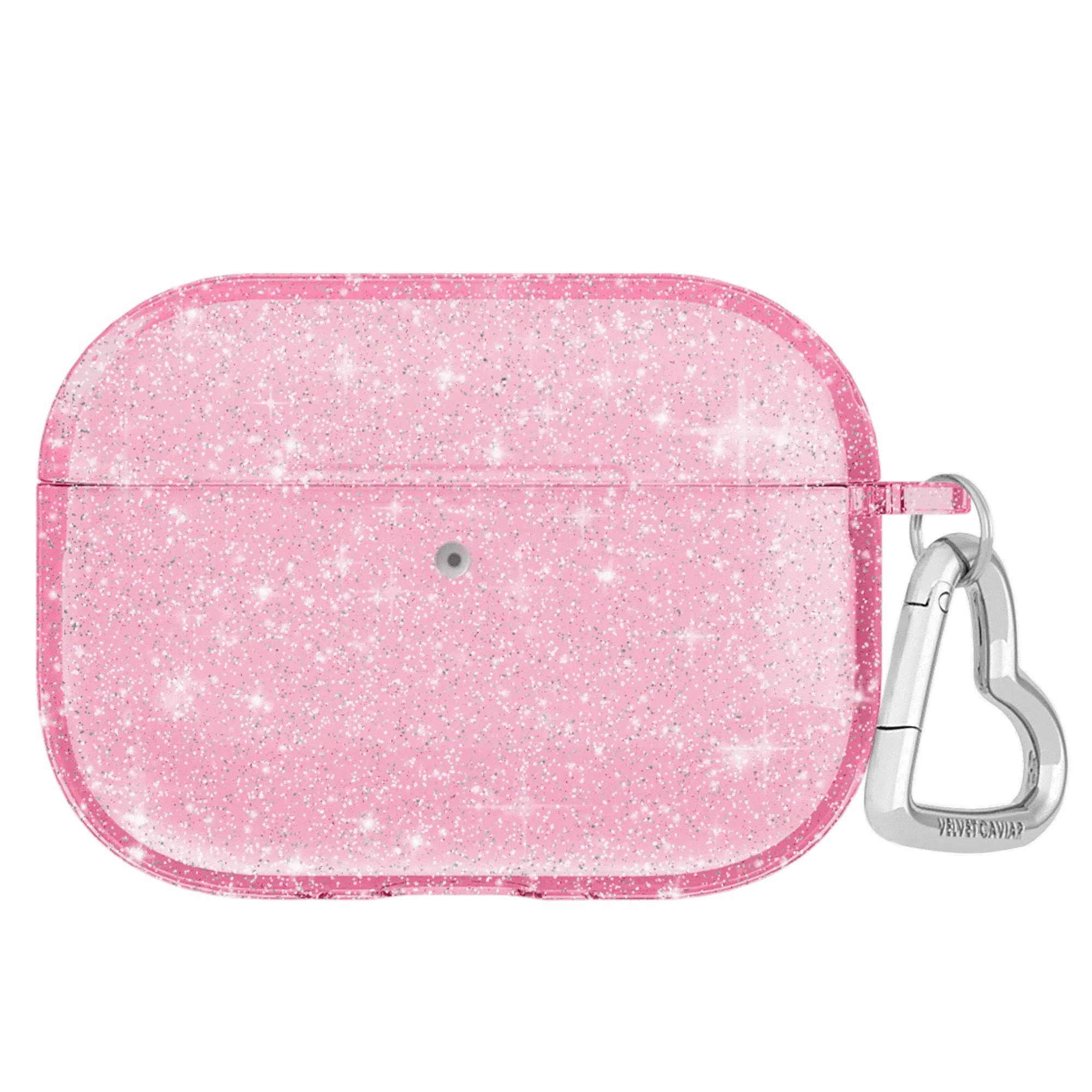 Pink Stardust Glitter AirPod Case - Image 16