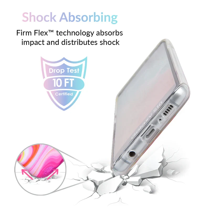Pink Geode Glitter Samsung Case - Image 13