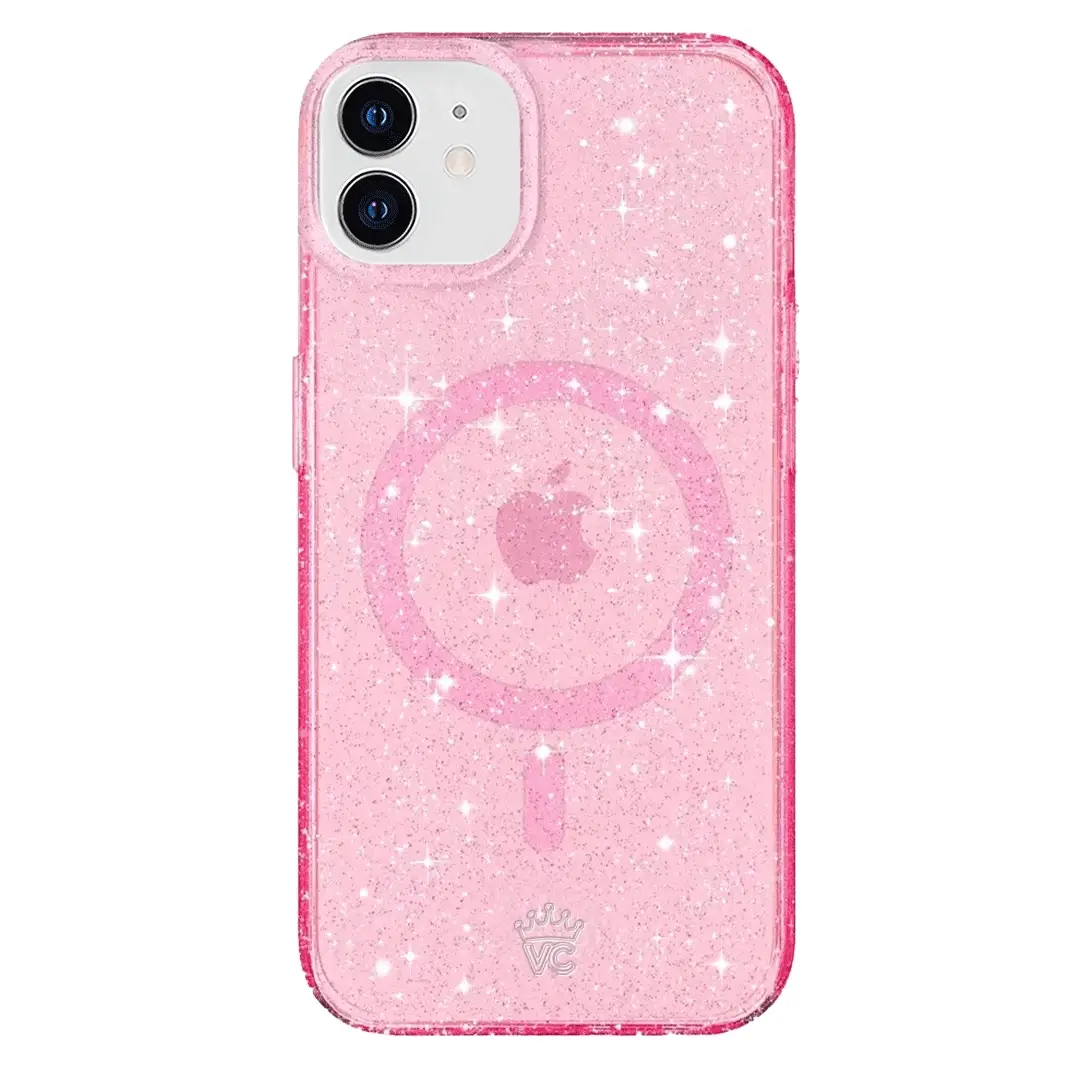 Pink Stardust Glitter iPhone Case - Image 111