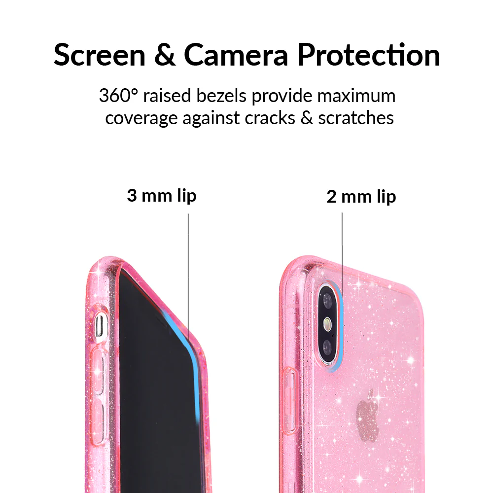 Pink Stardust Glitter iPhone Case - Image 12