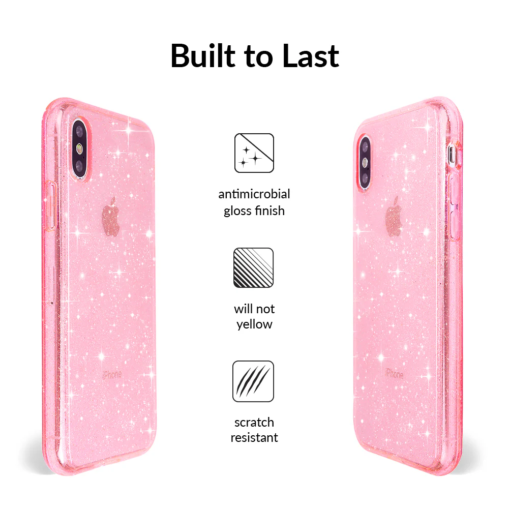 Pink Stardust Glitter iPhone Case - Image 14