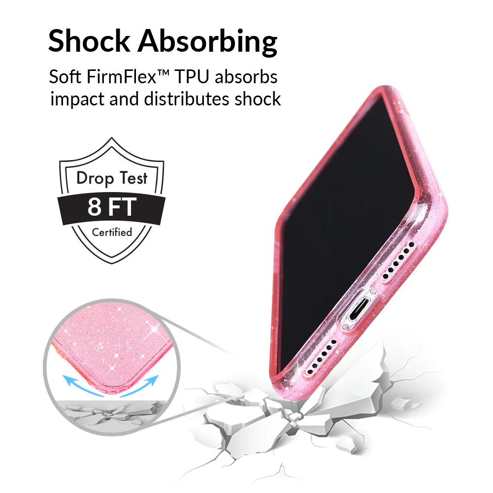 Pink Stardust Glitter iPhone Case - Image 18
