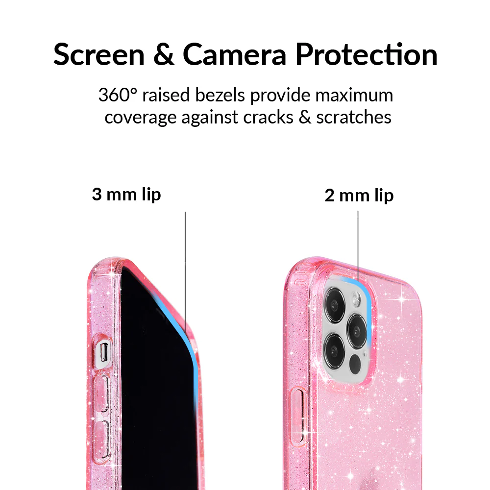 Pink Stardust Glitter iPhone Case - Image 47
